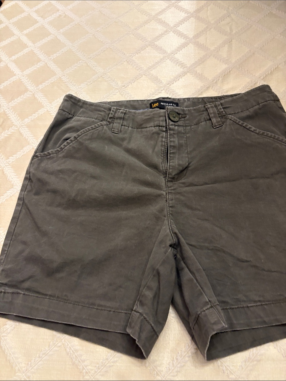 Lee Mid rise regular fit Chino shorts